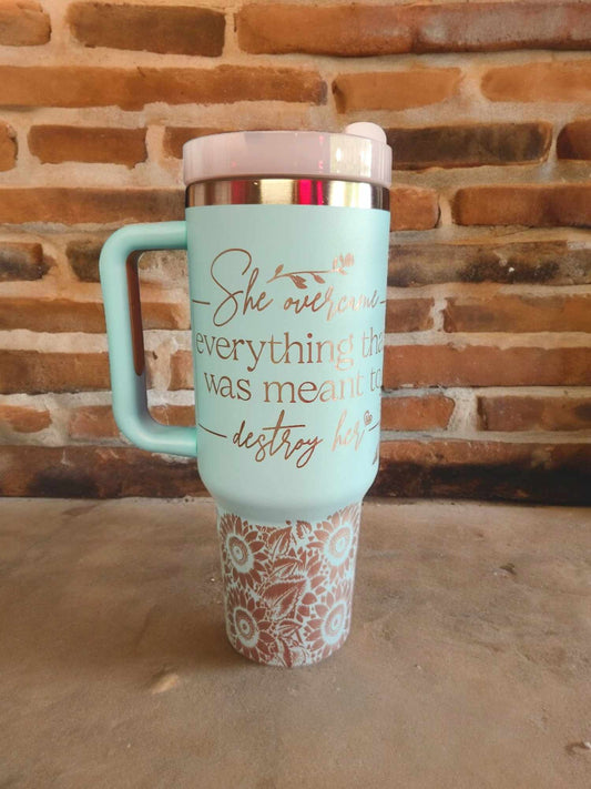 40oz Tumbler - Daily Affirmation