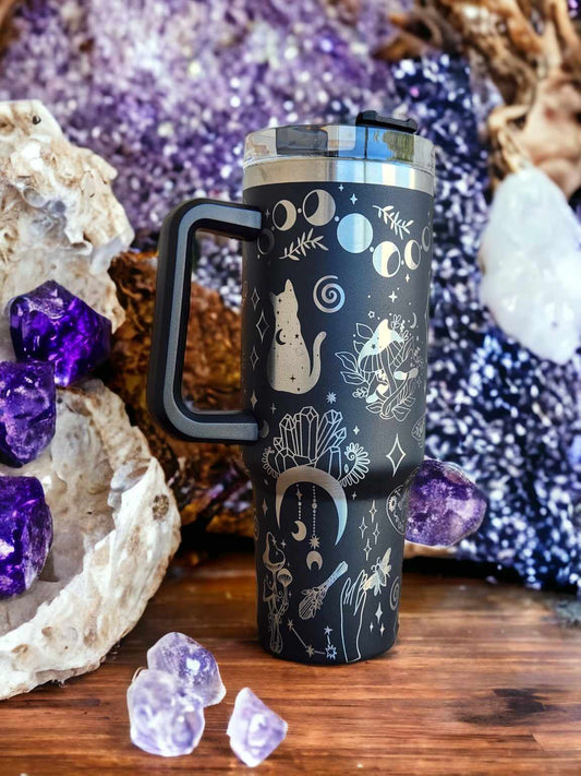 40oz Tumbler - Grandaughters of Witches