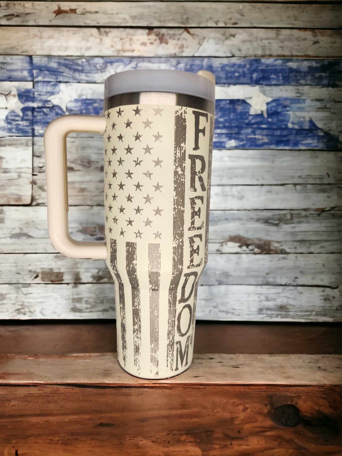40oz Tumbler -We The People Freedom