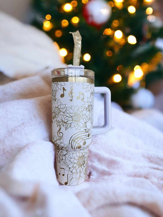 40oz Tumbler -When Music Speaks