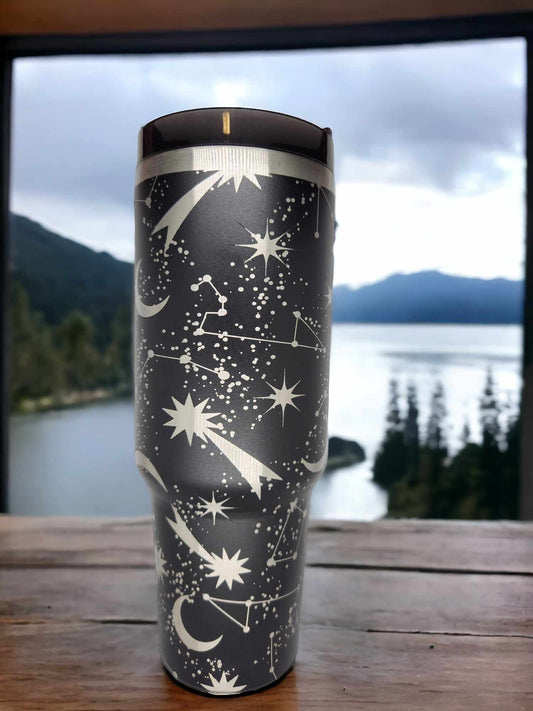 40oz Tumbler - Cosmo wrap