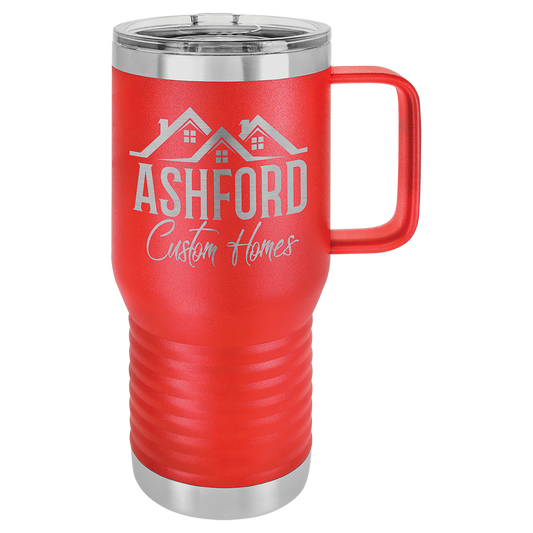 20 oz. Vacuum Insulated Travel Mug with Slider Lid