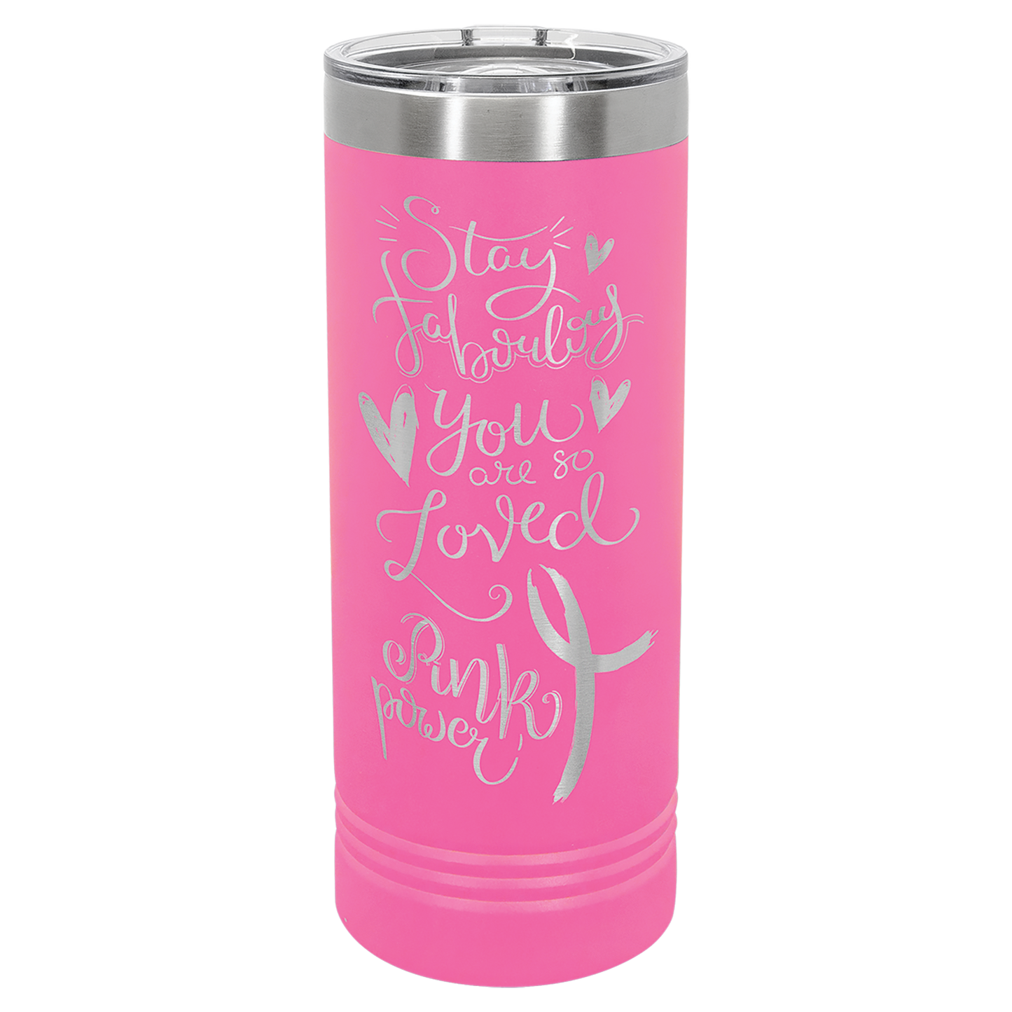 22oz Skinny Tumbler - Slider Lid