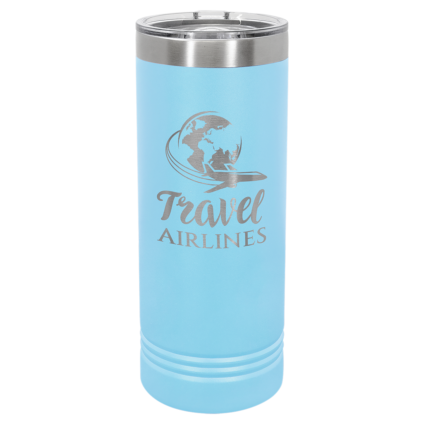 22oz Skinny Tumbler - Slider Lid
