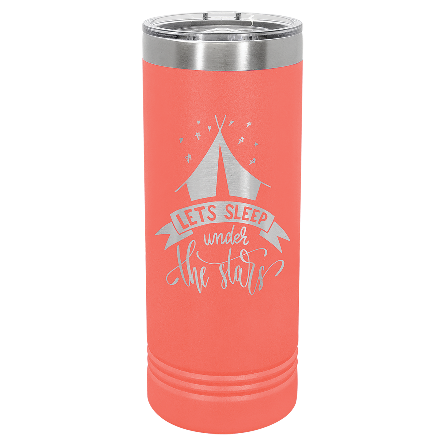 22oz Skinny Tumbler - Slider Lid