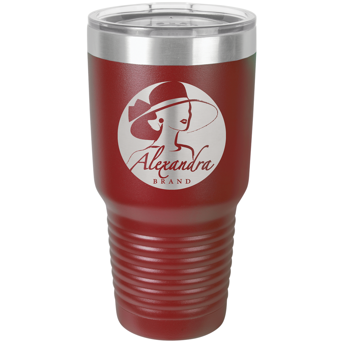 30oz Ringneck Tumbler - Clear Lid