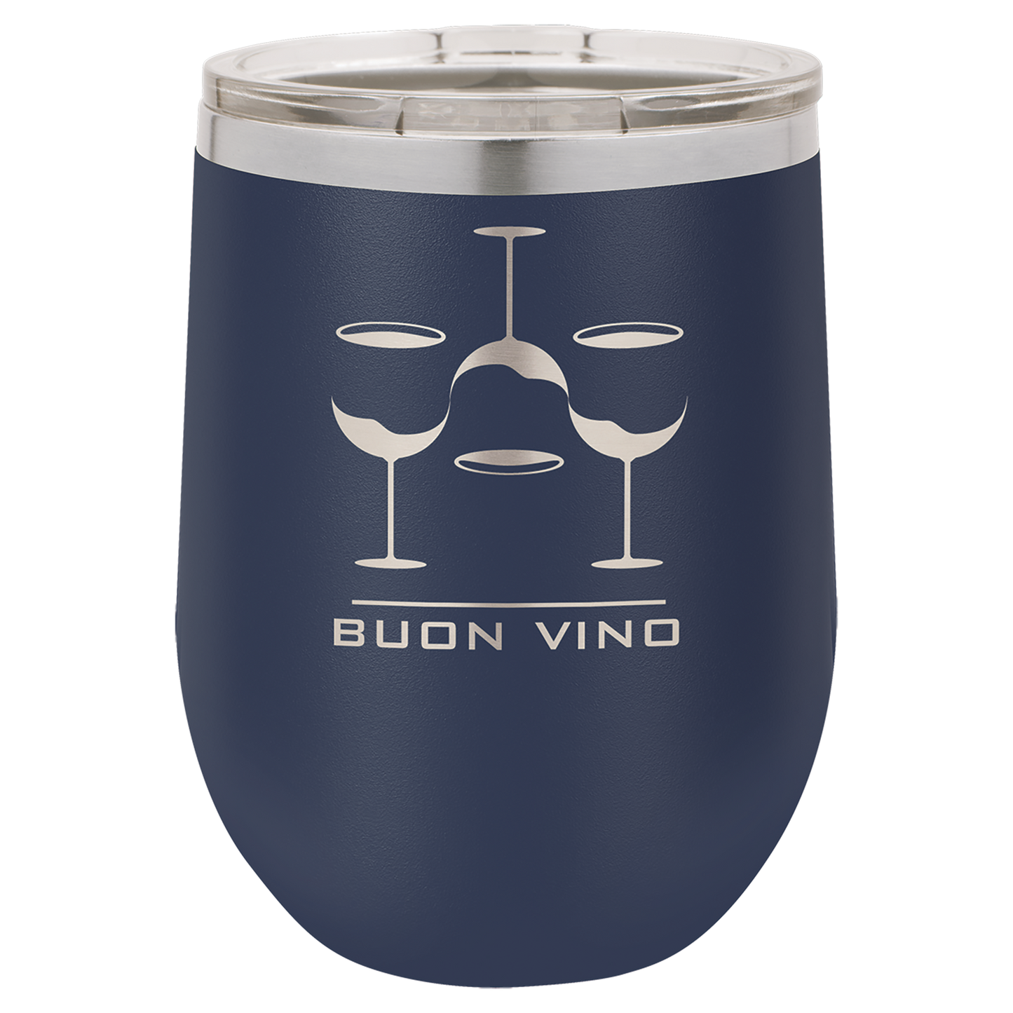12 oz. Vacuum Insulated Stemless Wine Tumbler with Lid