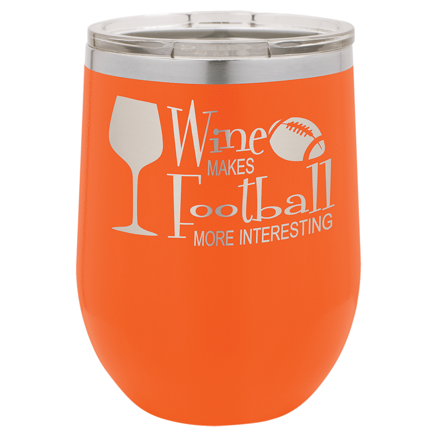 12 oz. Vacuum Insulated Stemless Wine Tumbler with Lid