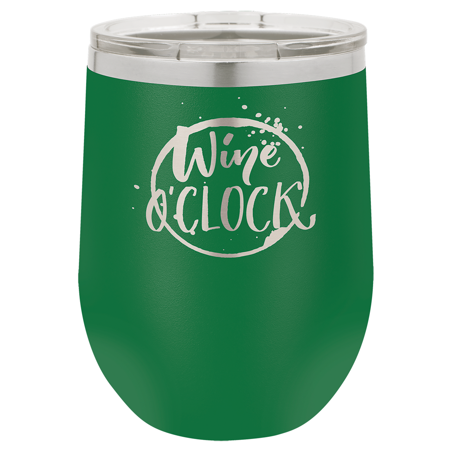12 oz. Vacuum Insulated Stemless Wine Tumbler with Lid