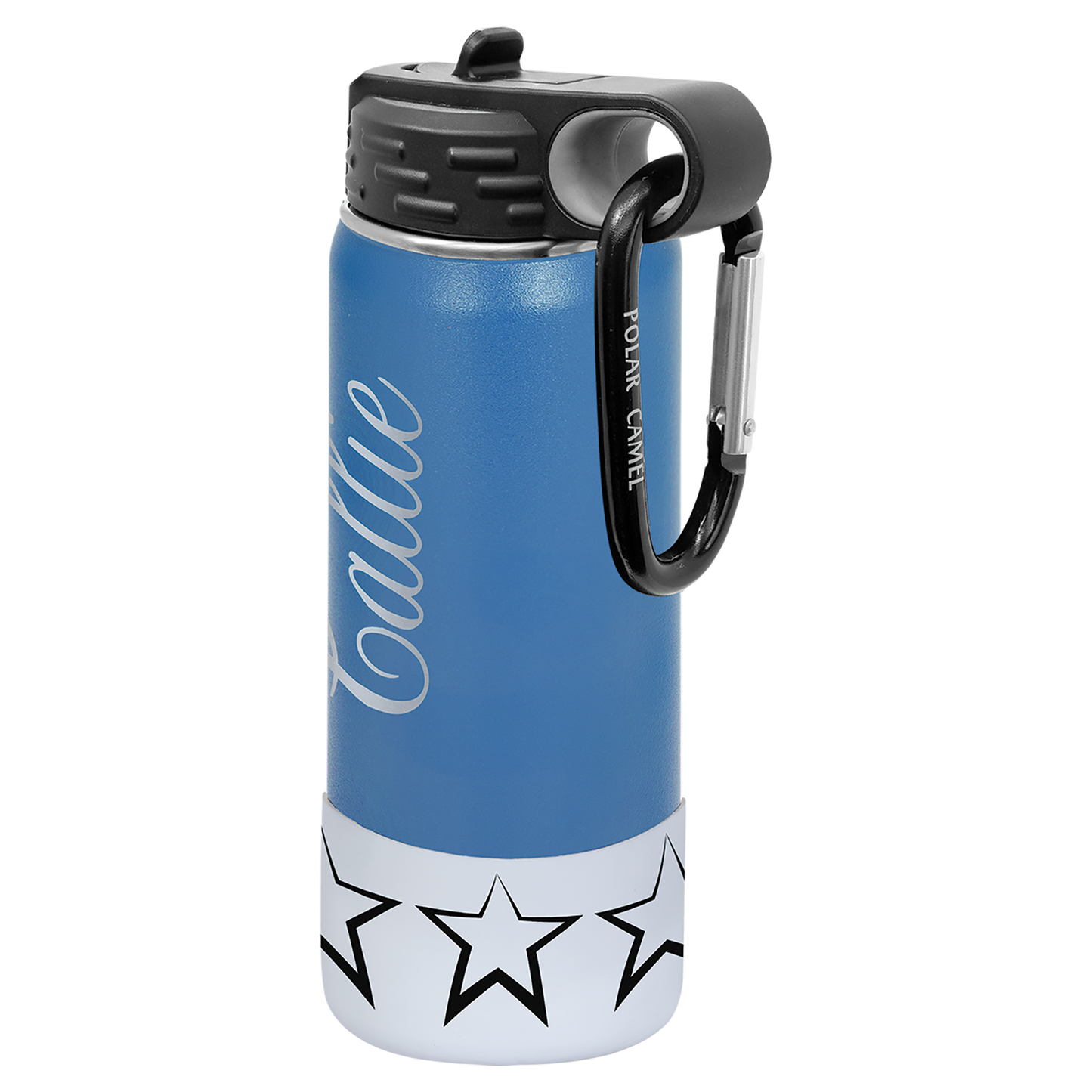 Black Water Bottle Carabiner