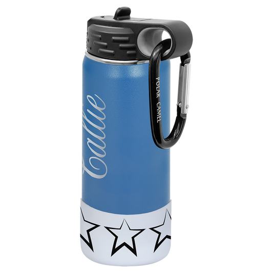 Black Water Bottle Carabiner