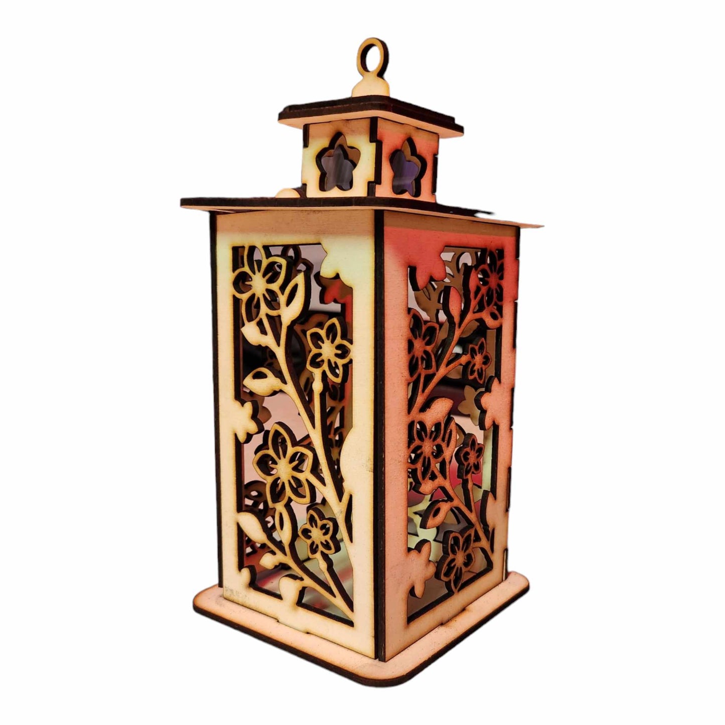 Spring Flowers - Tealight Lantern