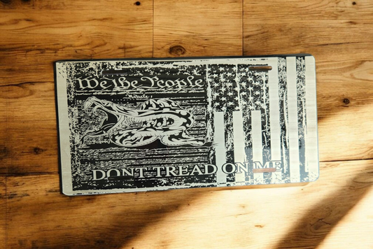 Patriotic License Plates