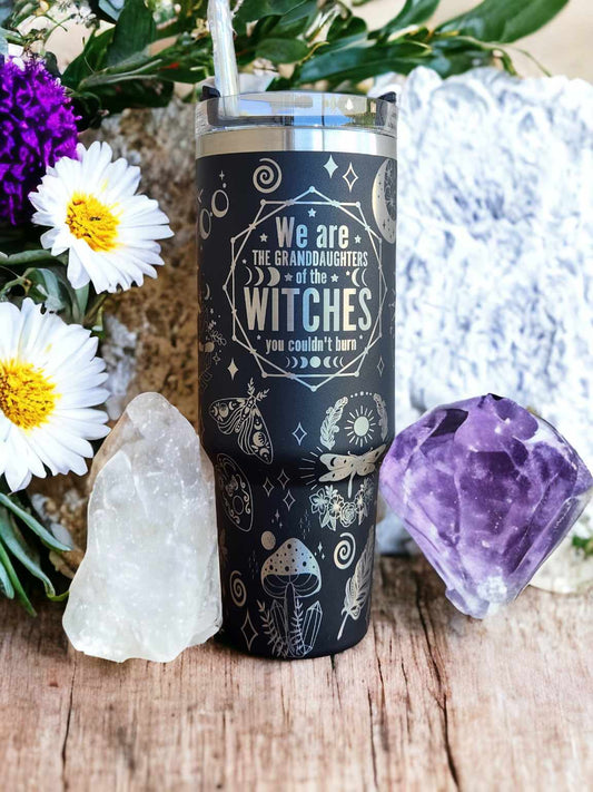 40oz Tumbler - Grandaughters of Witches