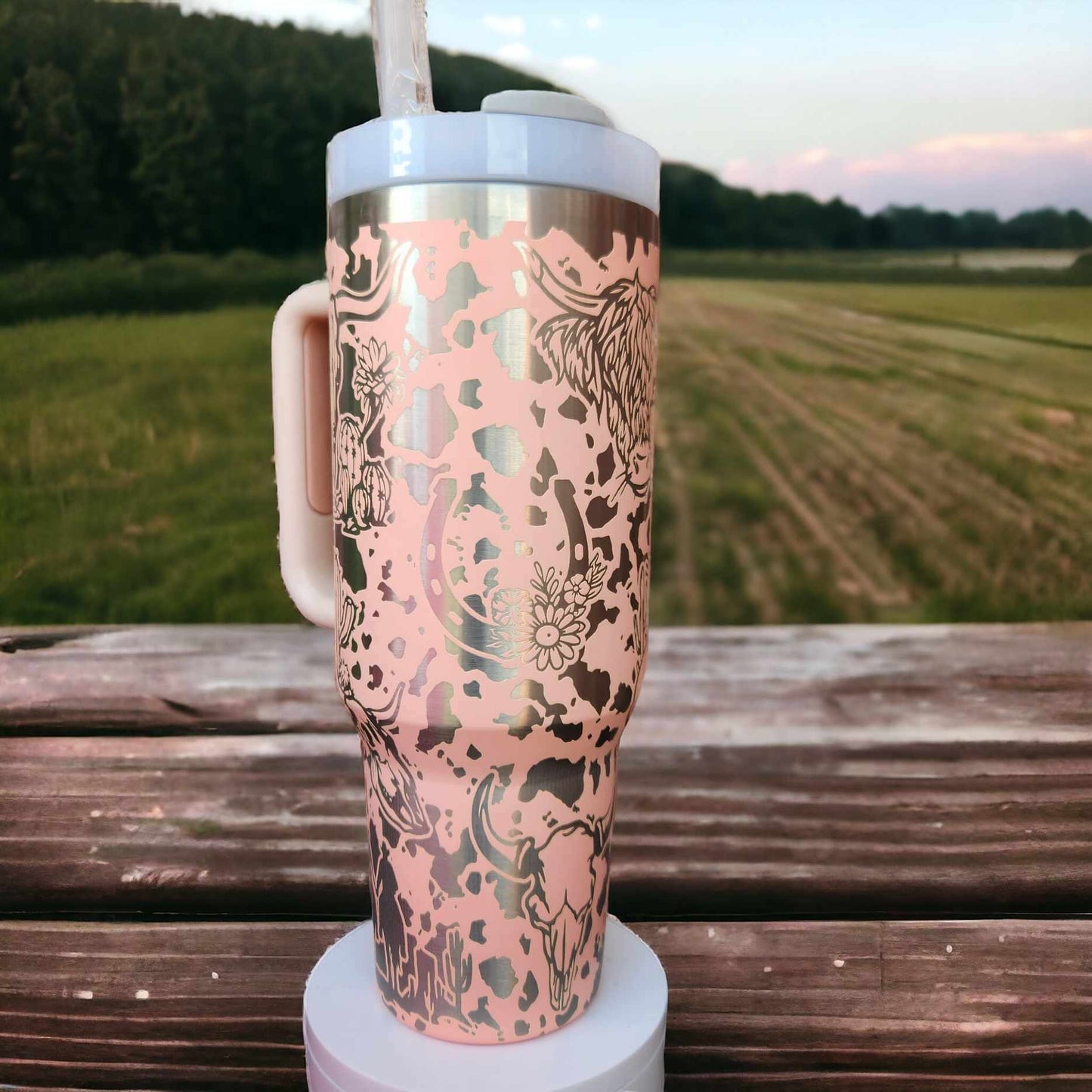 40oz  Tumbler - Western Coo