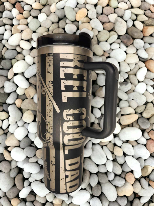 40oz Tumbler - Reel Cool Dad