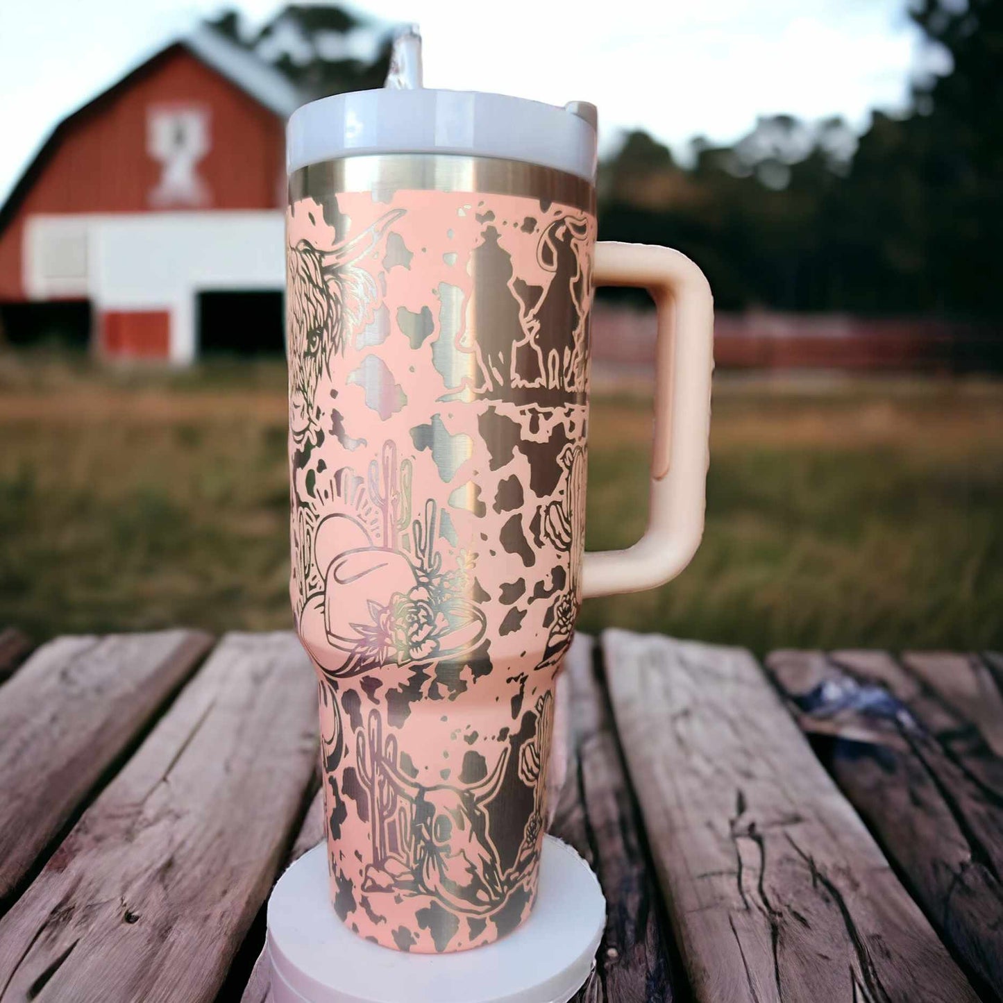 40oz  Tumbler - Western Coo