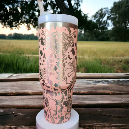 40oz  Tumbler - Western Coo