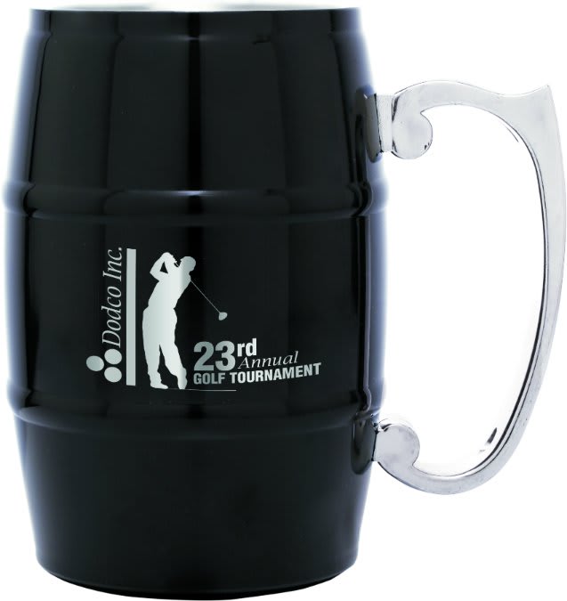 17oz Steel Barrel Mug with Handle