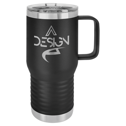 20 oz. Vacuum Insulated Travel Mug with Slider Lid