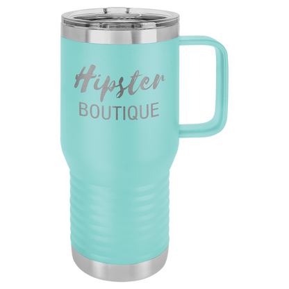 20 oz. Vacuum Insulated Travel Mug with Slider Lid