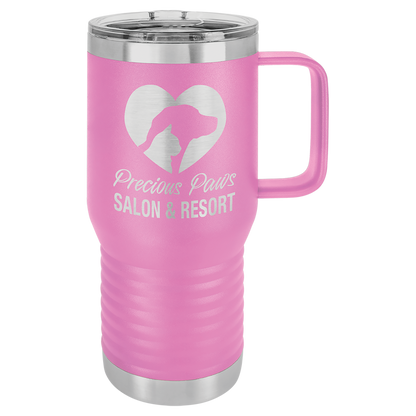 20 oz. Vacuum Insulated Travel Mug with Slider Lid