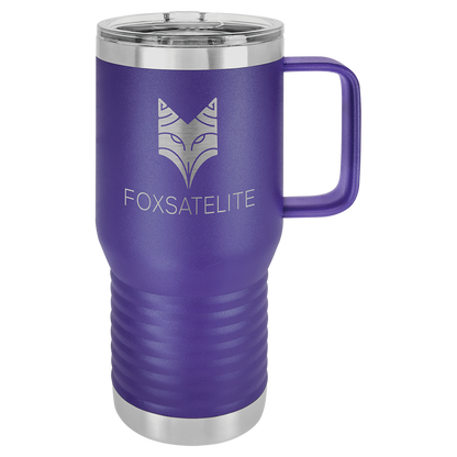 20 oz. Vacuum Insulated Travel Mug with Slider Lid