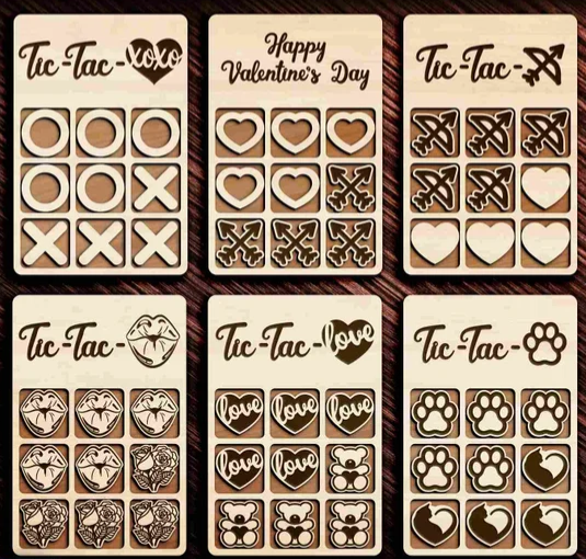 Valentines Tic Tac Toe