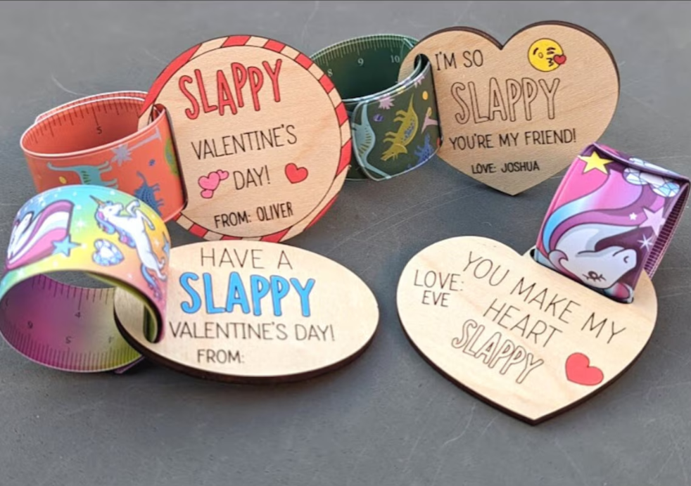 Kids Slappy for You -  Valentines for Classroom