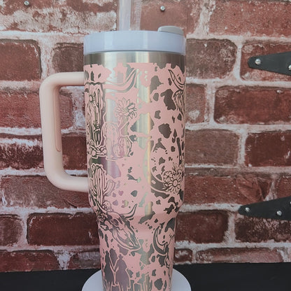 40oz  Tumbler - Western Coo