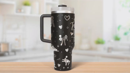 Funny Valentine 40oz Tumbler Laser Engraving Wrap, Adult Valentine Tumbler